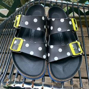 Birkenstock polka dots special edition slippers